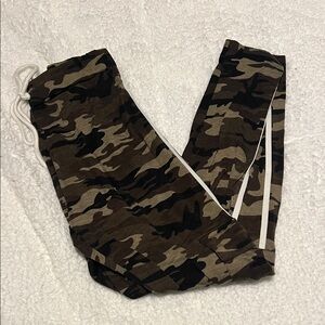 SHEIN Camouflage Track Pants